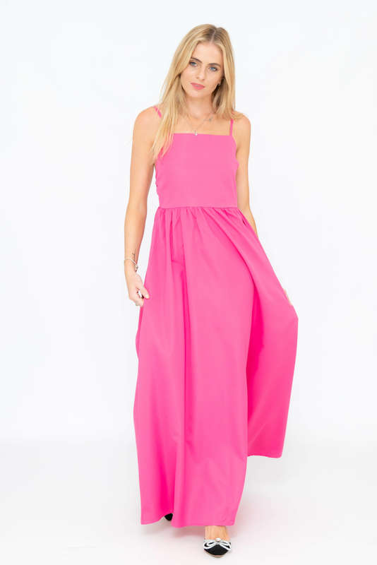 Jack Strappy Midaxi Summer Party Dress With Pockets
