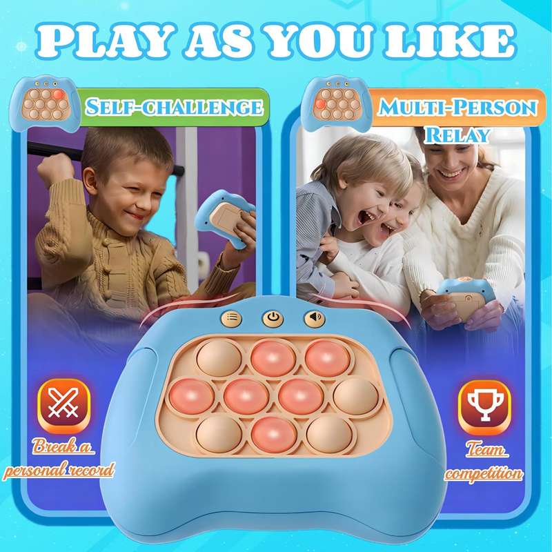 Pop The Target! Handheld Speed Pushing Game Machine