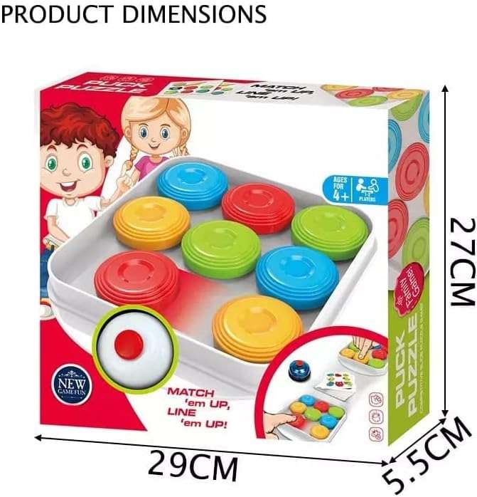 Puck Puzzle Pattern Matching On-The-Go Puzzle Game