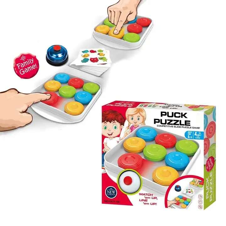Puck Puzzle Pattern Matching On-The-Go Puzzle Game
