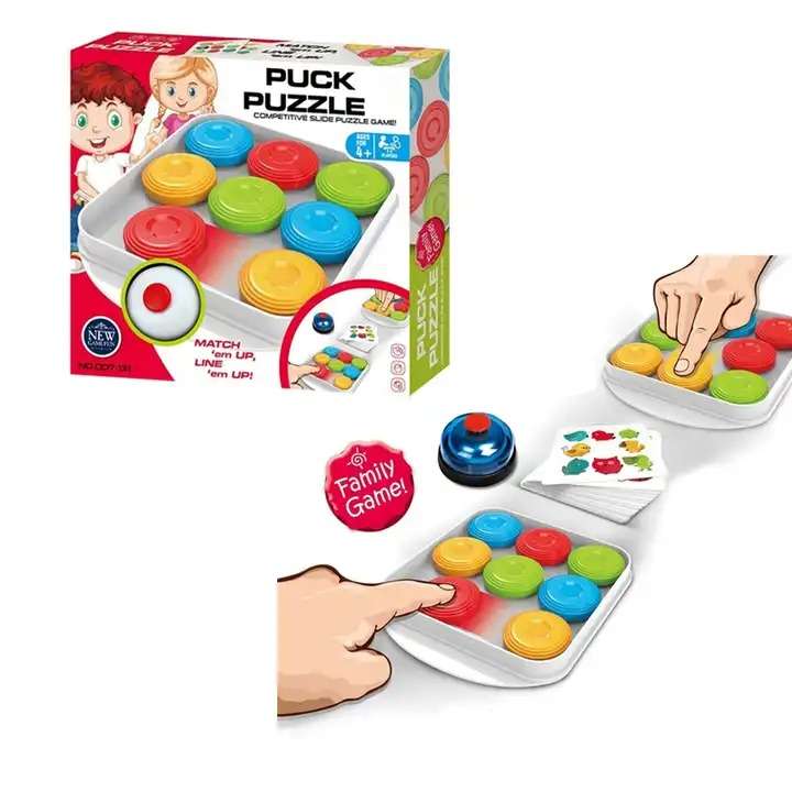 Puck Puzzle Pattern Matching On-The-Go Puzzle Game
