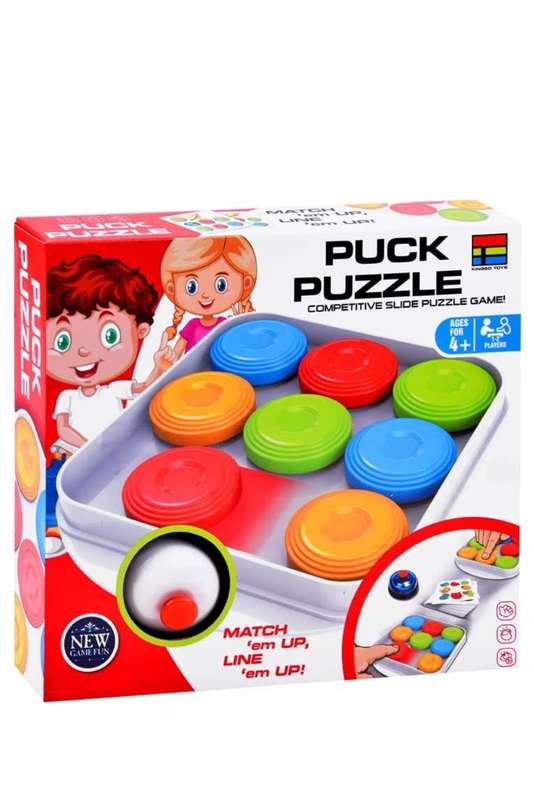 Puck Puzzle Pattern Matching On-The-Go Puzzle Game