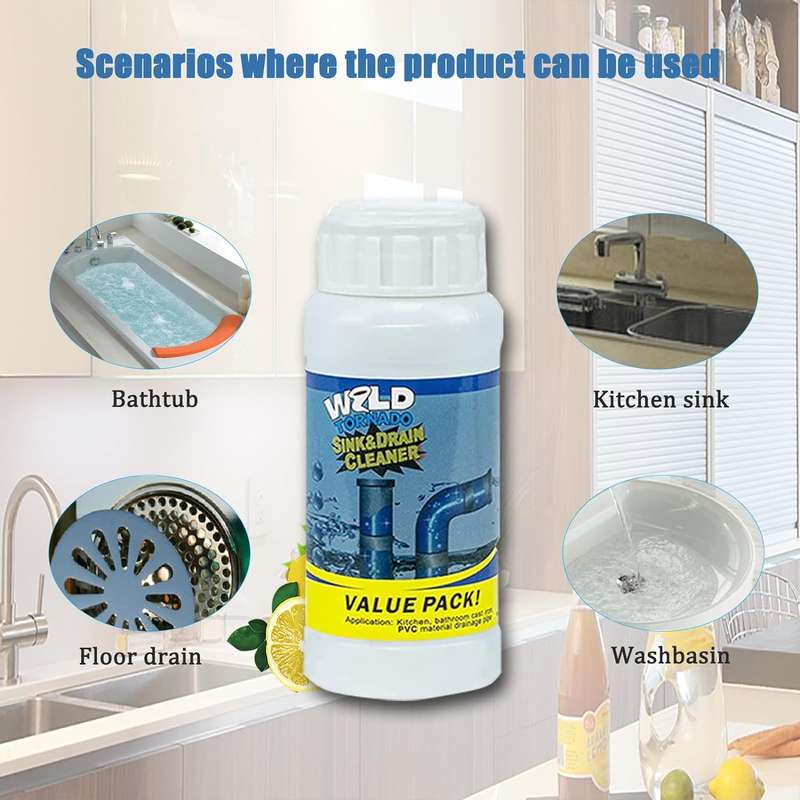 Wild Tornado Drain Cleaner Set Of 2