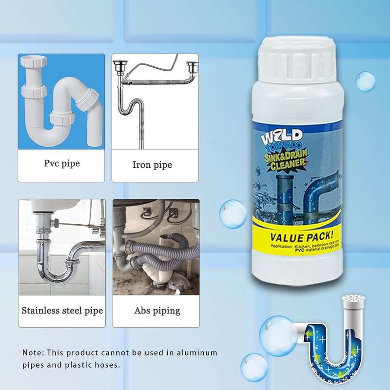 Wild Tornado Drain Cleaner Set Of 2