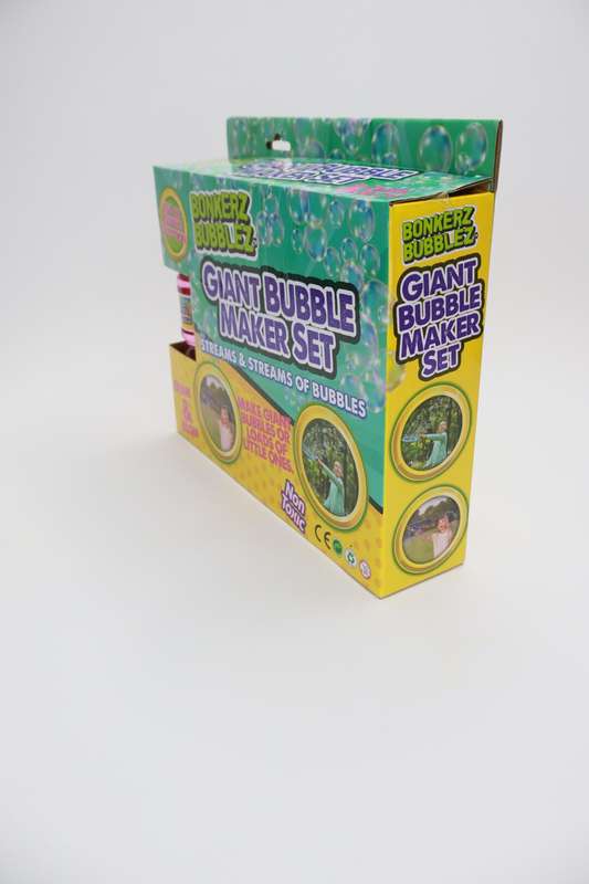 Bonkerz Bubblez Giant Bubble Maker Set 250ml