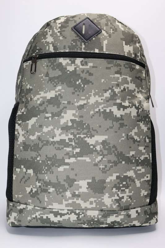 Camo Waterproof  Backpack School With Multiple Compartments