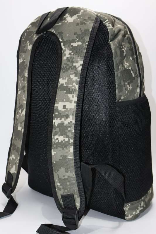 Camo Waterproof  Backpack School With Multiple Compartments