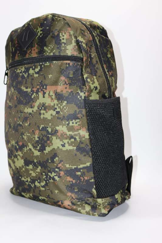 Camo Waterproof  Backpack School With Multiple Compartments