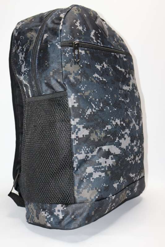 Camo Waterproof  Backpack School With Multiple Compartments