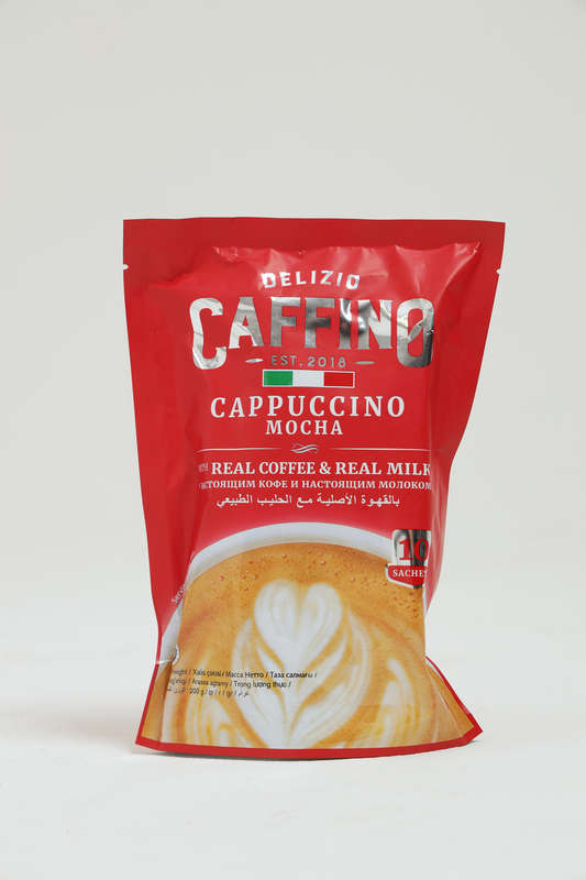 Delizio Caffino Mocha 3 in1 Instant Coffee 10 X 20g Sachets Per Pack