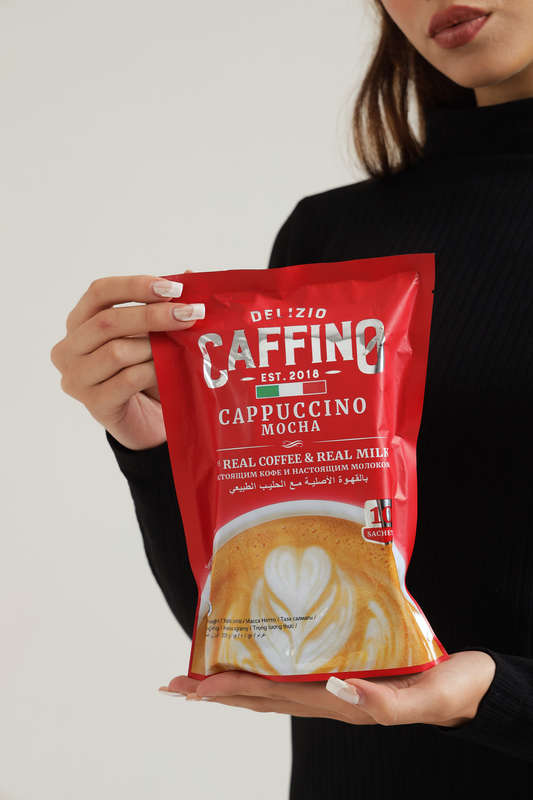 Delizio Caffino Mocha 3 in1 Instant Coffee 10 X 20g Sachets Per Pack