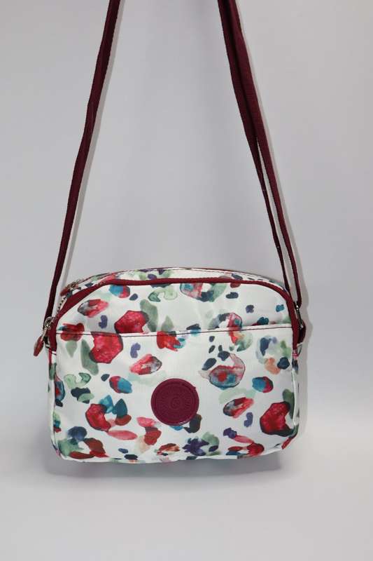 Forever Floral Crossbody Sling Shoulder Summer Bag With Multiple Pockets Medium