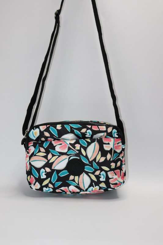 Forever Floral Crossbody Sling Shoulder Summer Bag With Multiple Pockets Medium