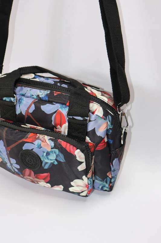 Forever Floral Crossbody Sling Shoulder Summer Bag With Multiple Pockets Handbag Large