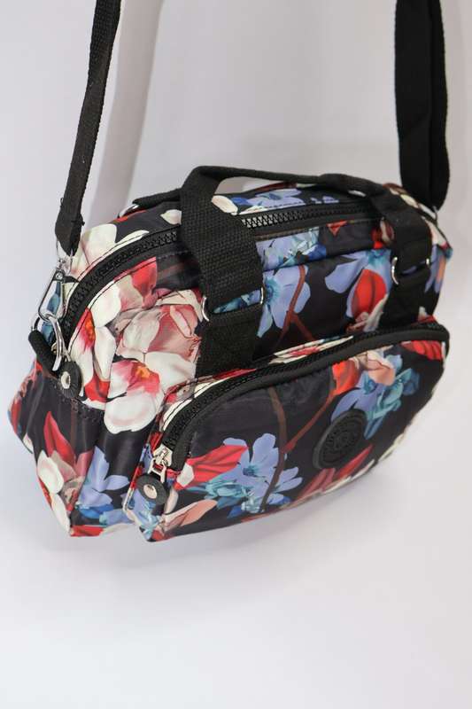 Forever Floral Crossbody Sling Shoulder Summer Bag With Multiple Pockets Handbag Large