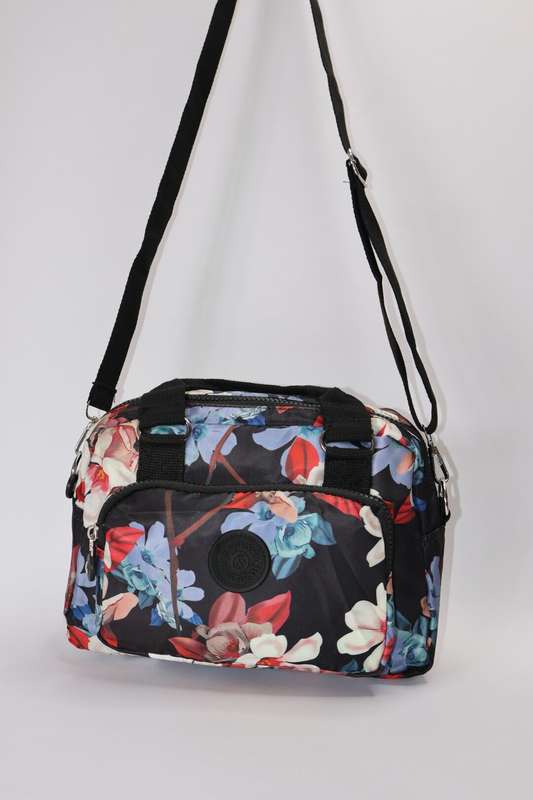 Forever Floral Crossbody Sling Shoulder Summer Bag With Multiple Pockets Handbag Large