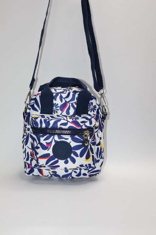 Forever Floral Crossbody Sling Shoulder Summer Bag With Multiple Pockets Small