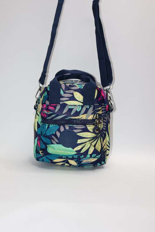 Forever Floral Crossbody Sling Shoulder Summer Bag With Multiple Pockets Small