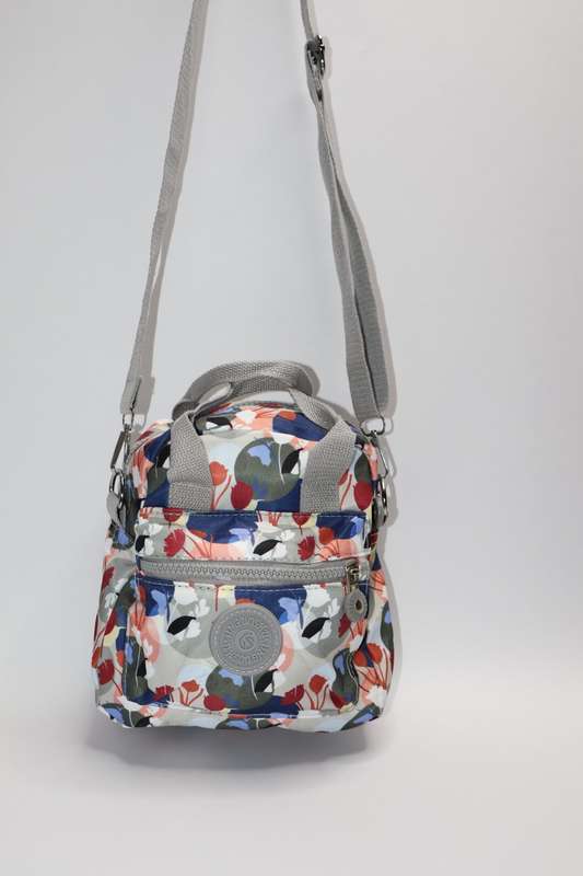 Forever Floral Crossbody Sling Shoulder Summer Bag With Multiple Pockets Small