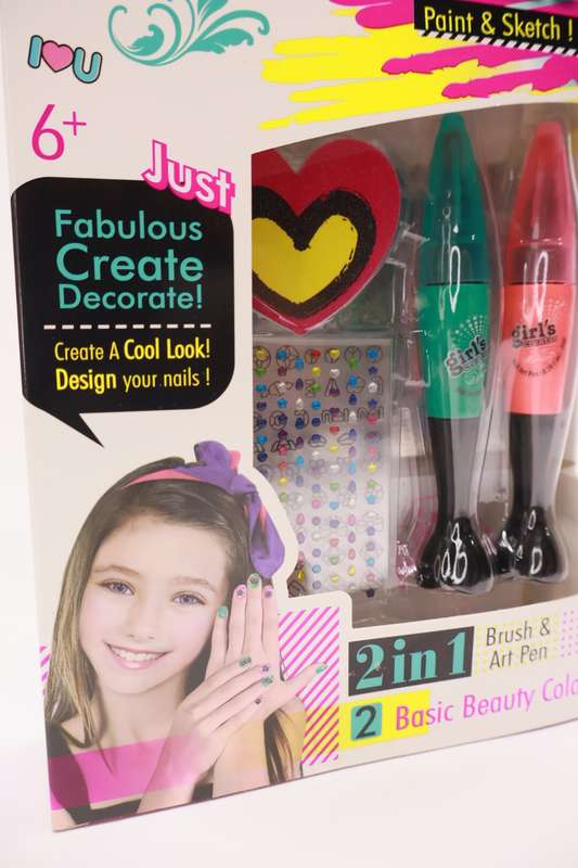 Girls Nail Art Pen Creator Set