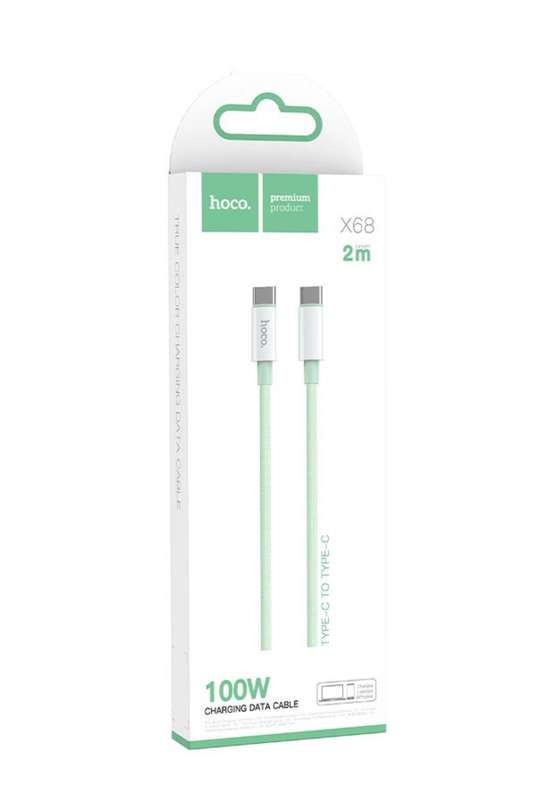 HOCO Cable Type-C to Type-C 100W Charging Data Cable 2m
