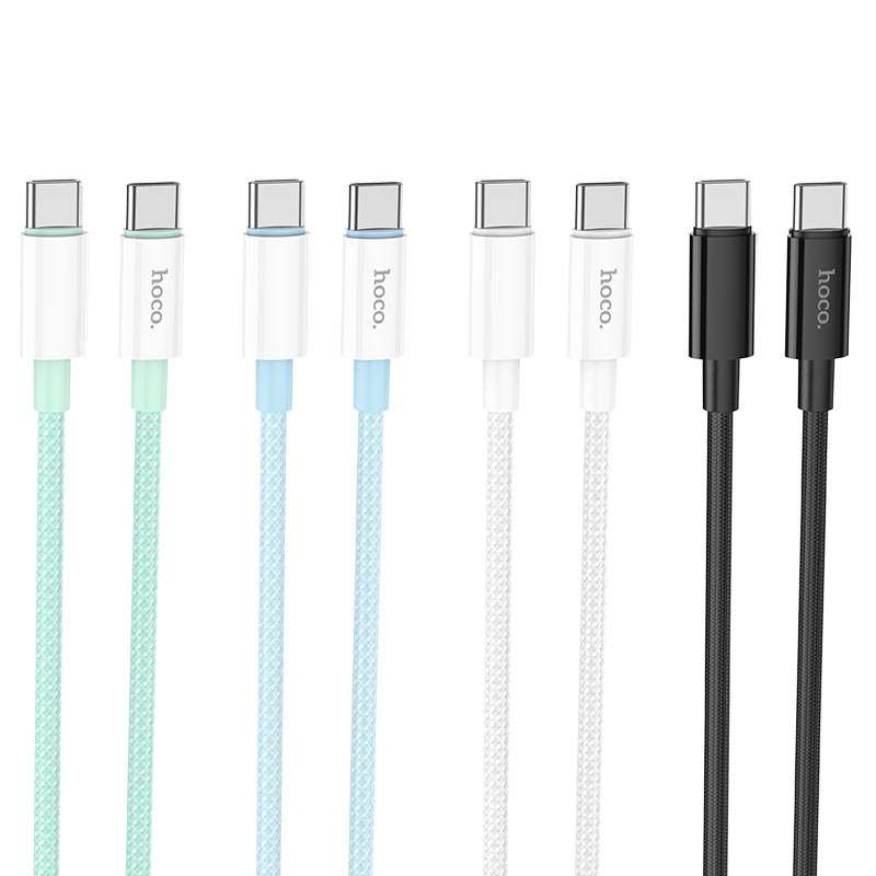 HOCO Cable Type-C to Type-C 100W Charging Data Cable 2m