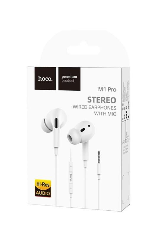 HOCO Wired Earphones 3.5mm M1 Pro Original Series With Mic