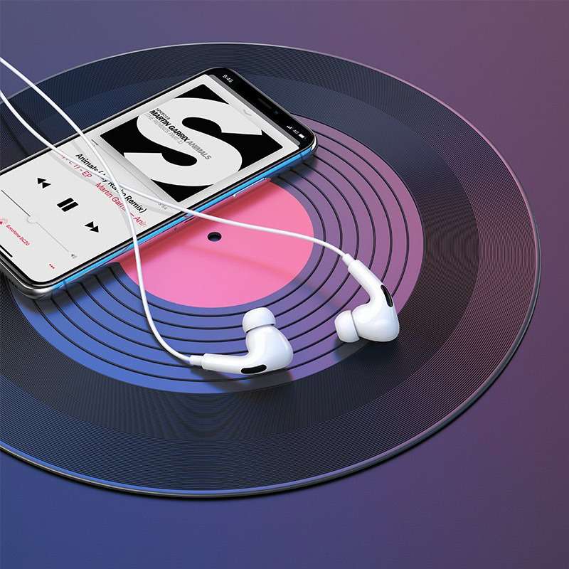 HOCO Wired Earphones For iPhone M1 Pro Series With Mic