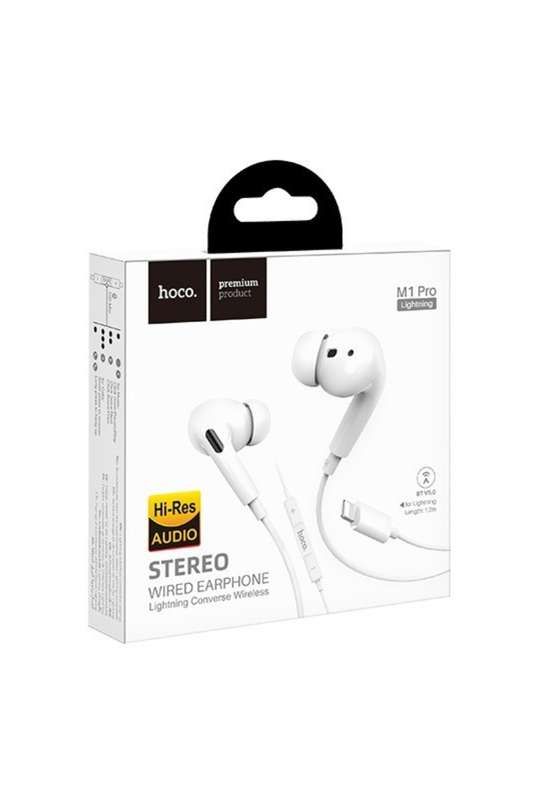 HOCO Wired Earphones For iPhone M1 Pro Series With Mic