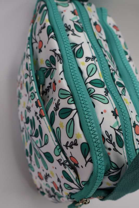 Forever Floral Crossbody Sling Shoulder Summer Bag With Multiple Pockets Medium