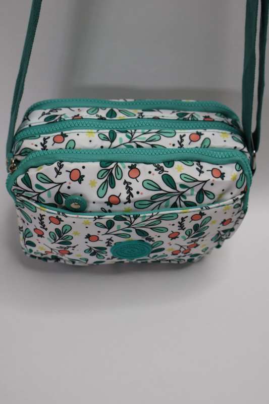 Forever Floral Crossbody Sling Shoulder Summer Bag With Multiple Pockets Medium