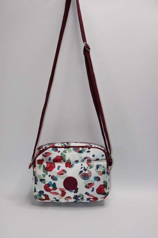 Forever Floral Crossbody Sling Shoulder Summer Bag With Multiple Pockets Medium