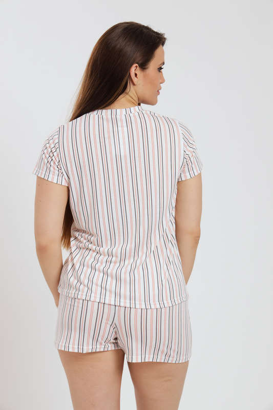 Ladies Printed Short Pyjama Set