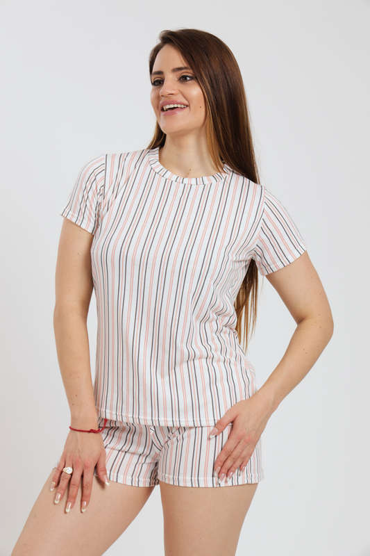 Ladies Printed Short Pyjama Set