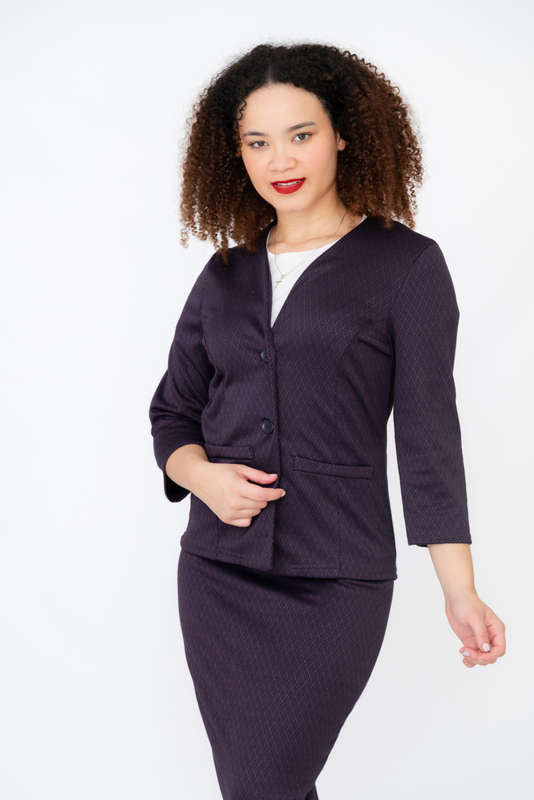 Marrissa 2 Piece Blazer &amp; Skirt Set