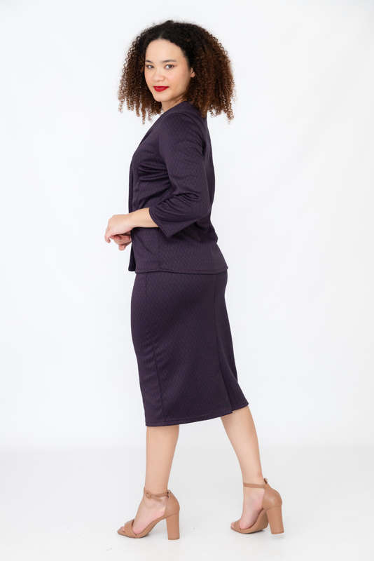 Marrissa 2 Piece Blazer &amp; Skirt Set