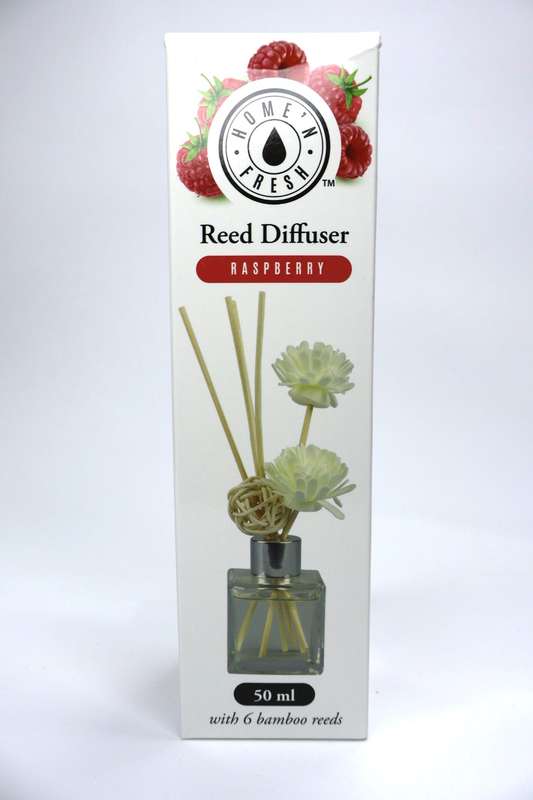Reeds Diffuser Combo Flower Sticks &amp; 6 Bamboo Reeds (50ml)