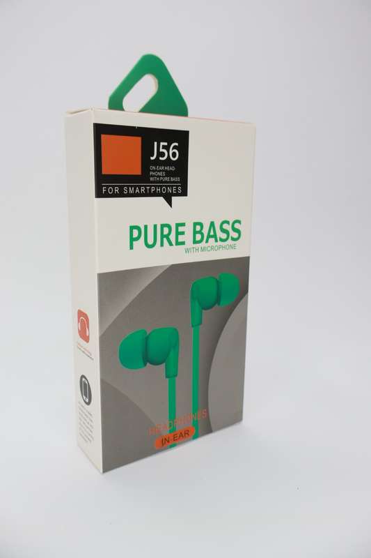 Set Of 3 Pure Bass Funk Wired Earphones With Mic