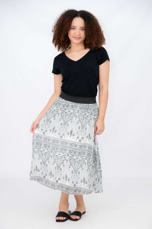 Alexia Midaxi Printed Skirt