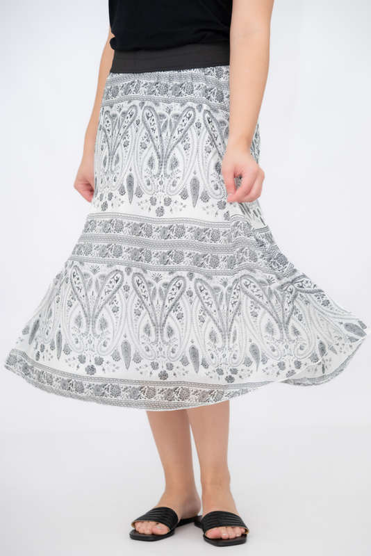Alexia Midaxi Printed Skirt