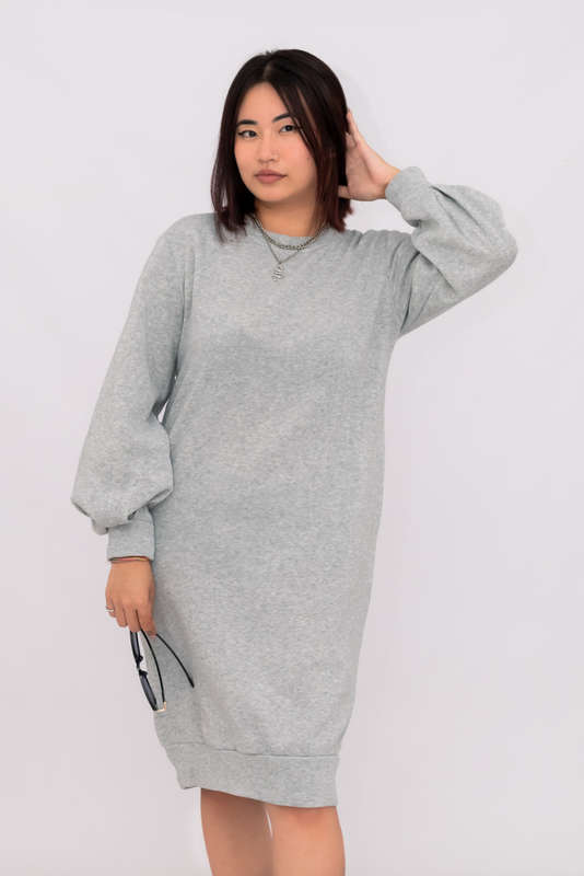 Dorothy Long Sleeve Midaxi Oversized Winter Sweater With Pockets