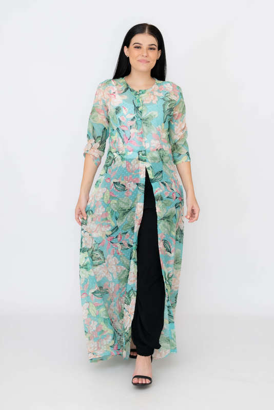 Nancy Modest Cover Up Gillet Dress