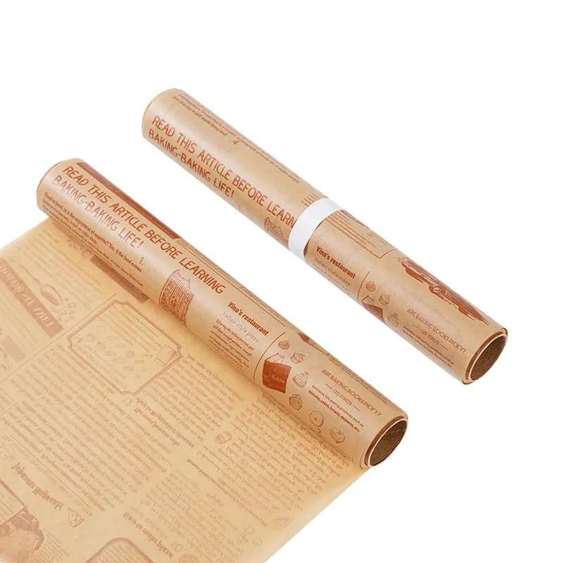Senza Non Stick Printed Baking Parchment Paper