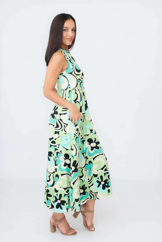 Somerset Sleeveless Maxi Dress With Pockets