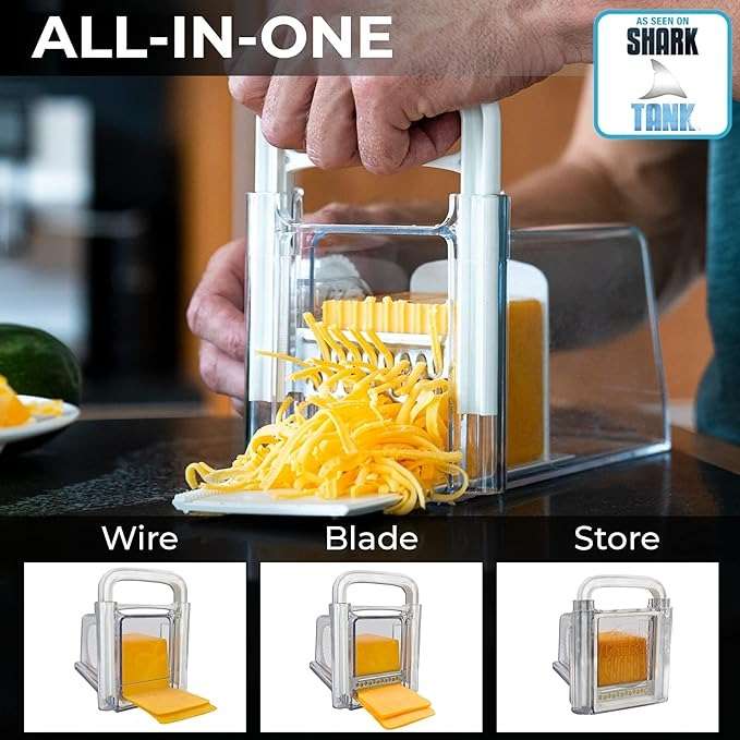 The Cheese Cutter 4-in-1 Cheese Grater Set