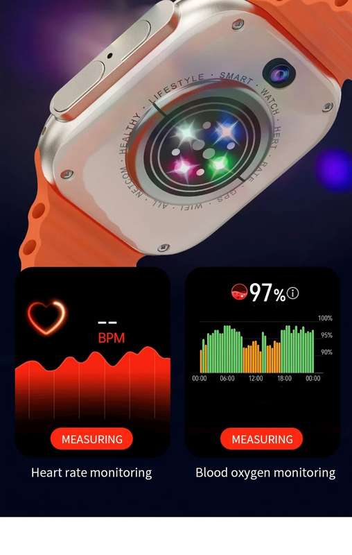 The Phone Premium S9 Android Ultra Smart Watch With 4G SIM & Video Calling Black
