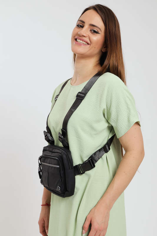 Forever Travel Chest Bag Sling Bag With Multiple Pockets
