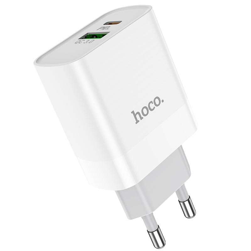 HOCO Dual Port Charger PD20W Type C & USB