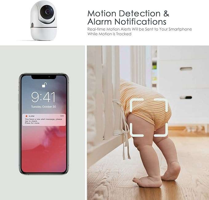 HOCO Smart Wifi Surveillance Baby & Nany Camera