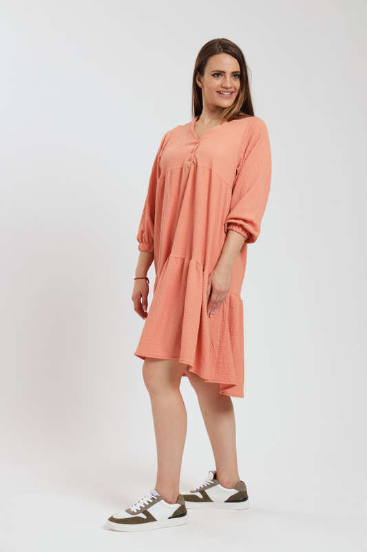 Latifah Mid Length Loose Fit Maxi Dress
